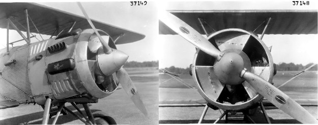 Thomas Morse XP13 new cowl