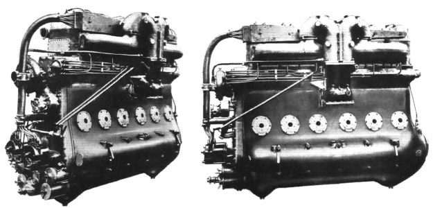 The 4207 cu in (68.9 L), straight-six Beardmore Cyclone.