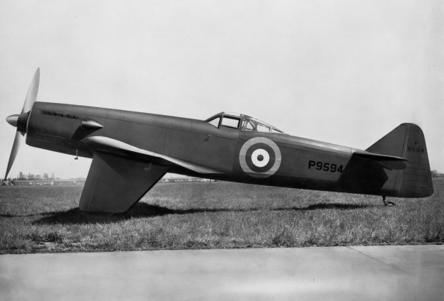 Martin-Baker MB2 final tail