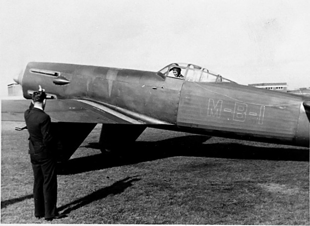 Martin-Baker MB2 marked as M-B-1