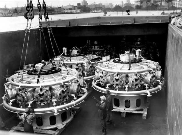 Nordberg 12-cylinder radial spark ignition