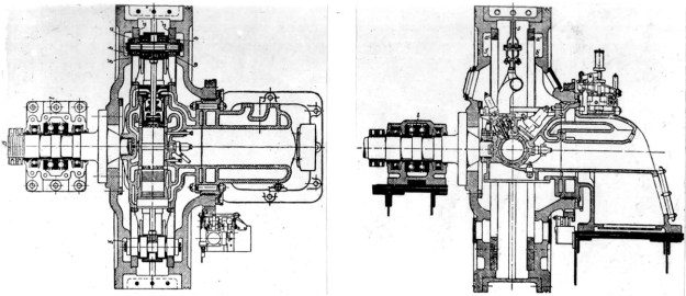 Michel 2-cylinder rotary B