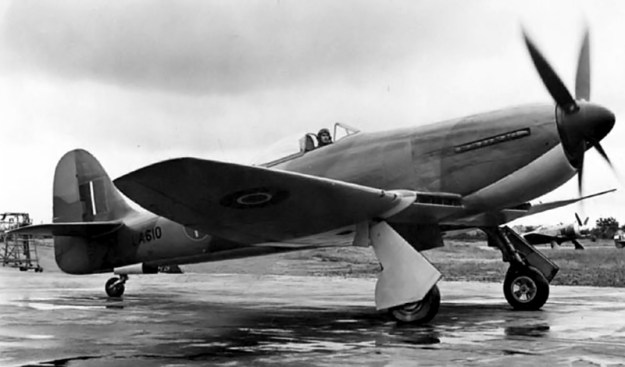 Hawker Fury Sabre LA610 taxi