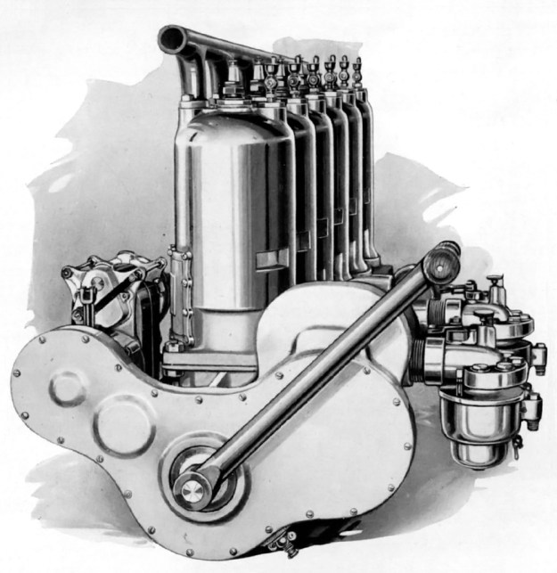 Roberts 6-X 1913 rear