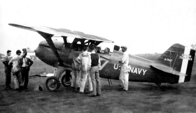 Curtiss XF6C-6 Page Navy Racer cockpit