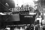 Antoinette VII with 100hp V-16 engine paris 1909