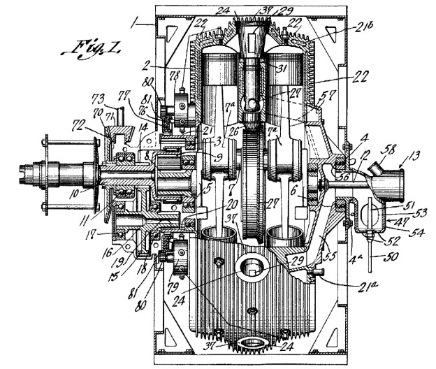 tips-1917-18-cylinder-rotary-engine