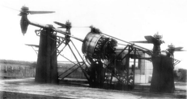 CTA - ITA Convertiplano engine test rig