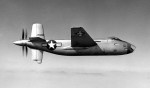 Douglas XB-42 no1 in flight
