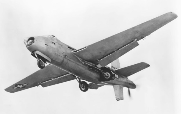 Douglas XB-42 no2 gear retract