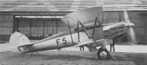Fairey Fox II P12 engine run