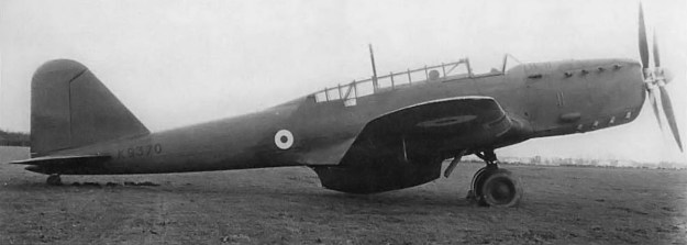 Fairey P24 Monarch Battle GB side
