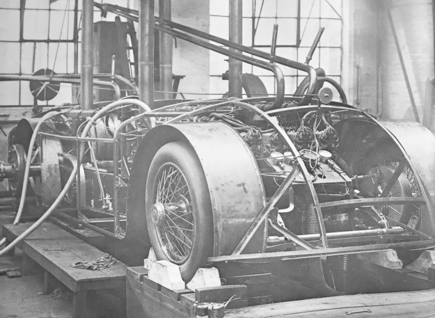 Sunbeam 1000 hp Mystery Slug test