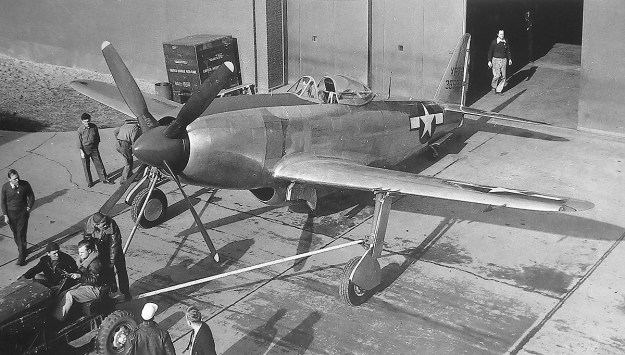 Republic XP-72 No 1 roll out