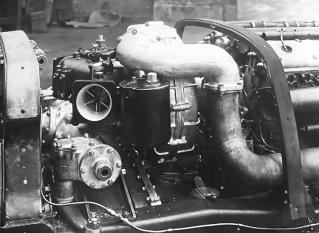 Sunbeam Silver Bullet supercharger