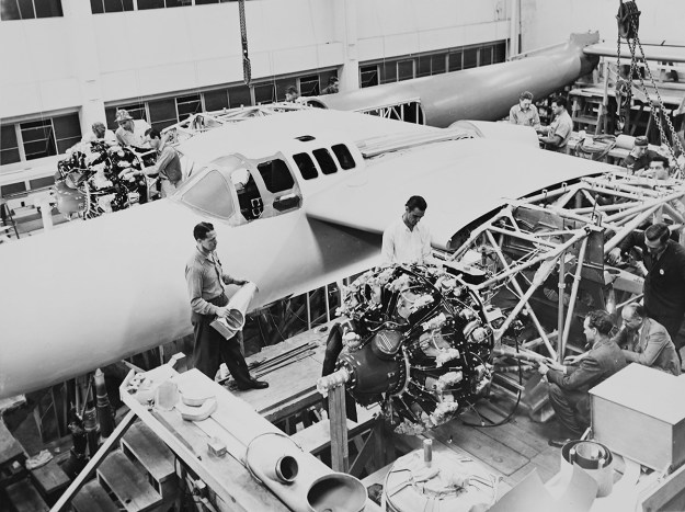 Hughes D-2 construction b