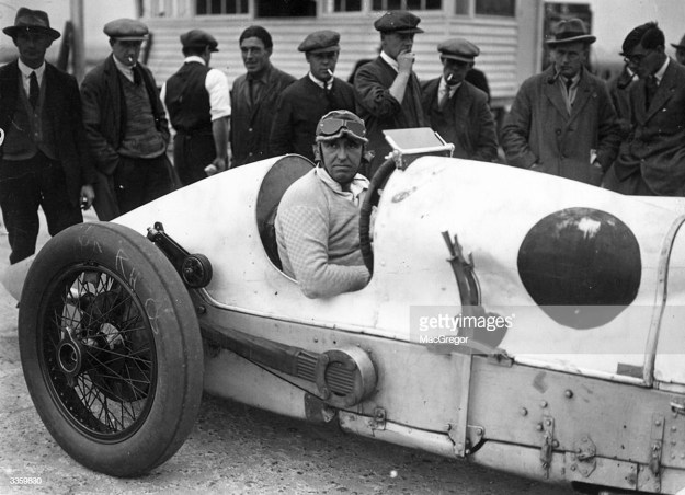 Parry Thomas at Brooklands Getty