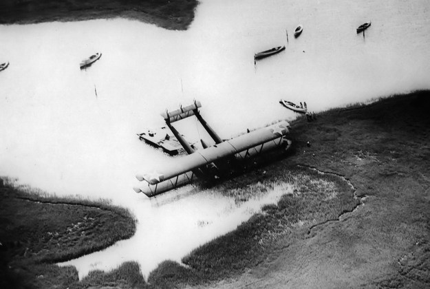 LWF H Owl crash 1921