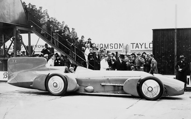 Campbell-Napier-Railton Blue Bird Brooklands side 1932