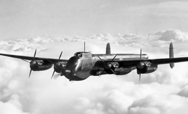 Napier Nomad I Avro Lincoln feathered