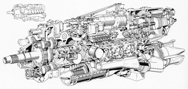 Napier Nomad II cutaway