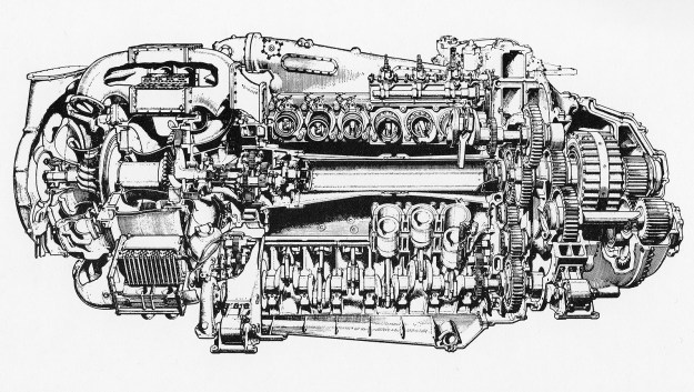 Napier-Deltic-CT18-Charge-Cooled-cutaway
