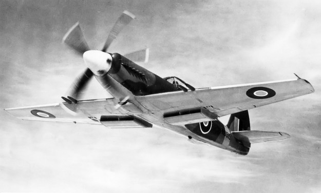 Supermarine Spiteful RB515 underside