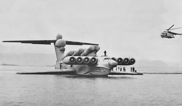 Lun MD-160 Ekranoplan moored