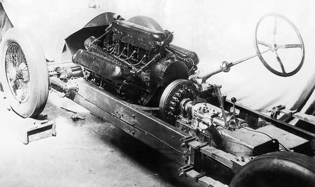 Napier-Railton-Chassis