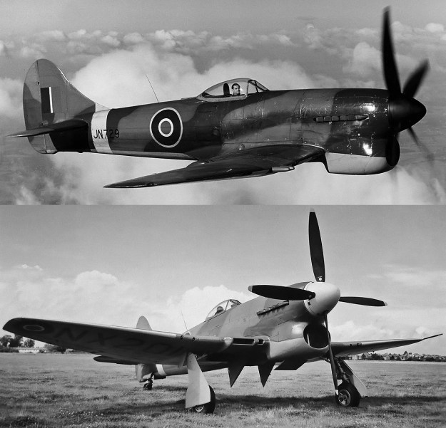 Hawker-Tempest-V-and-VI-Napier-Sabre-IIA-and-VA