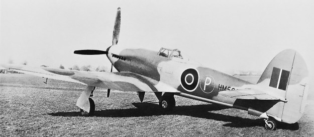 Hawker-Tempest-I-rear
