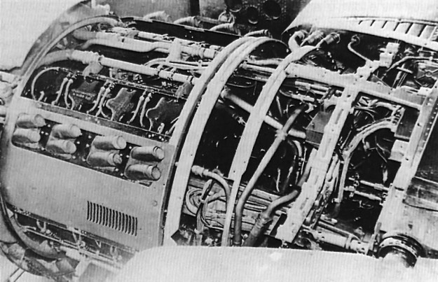 Junkers-Jumo-222-AB-installtion
